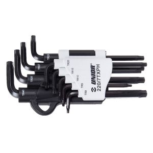 Torx ključi TX z luknjo 8-kos UNIOR 613089