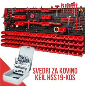 nosilec orodja in vijakov ultimate + KEIL svedri