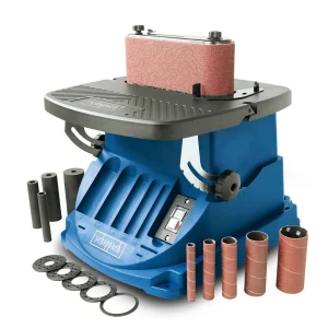 Tračni in vretenski brusilni stroj OSM600 - 450 W - Scheppach