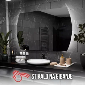 Ovalno ogledalo z LED osvetlitvijo DUBLIN