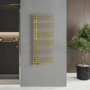 Moderni kopalniški radiator Neptun - 1200x500mm - ZLAT - Mexen