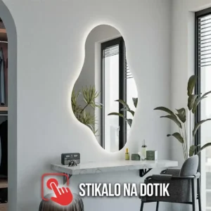 Nepravilno kopalniško ogledalo ALICANTE
