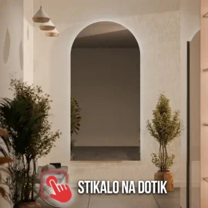 Stensko LED ogledalo LATINA TOUCH | Stikalo na dotik