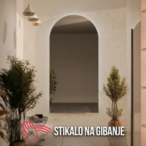Stensko LED ogledalo LATINA - Stikalo na gibanje