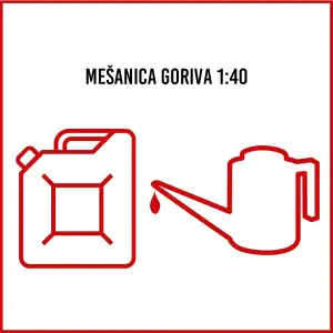 Bencinska verižna žaga PCS53 - 51 cm - 2,7 HP - 53 cm³ - Scheppach