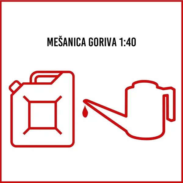 Bencinska verižna žaga PCS53 - 51 cm - 2,7 HP - 53 cm³ - Scheppach