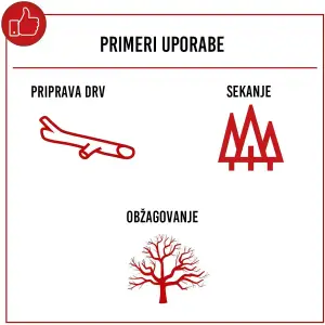 Bencinska verižna žaga PCS53 - 51 cm - 2,7 HP - 53 cm³ - Scheppach